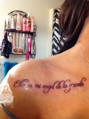 she is my guardian angel