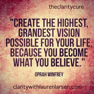 Create your vision.. #birthplace #claritycure #believe #wholesoul # ...