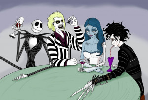 Tim Burton Family by odinforce23