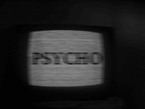 scary gif quote text b&w Black & White television insane mad mental ...