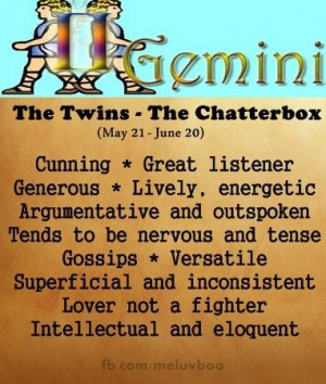 Quotes About Being a Gemini | gemini