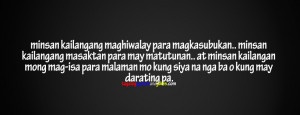 Bitter Love Quotes For Him Tagalog