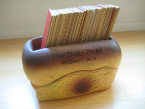 ... Promise Box of Bible Scripture Verses - Our Daily Bread - Charming