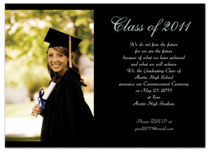 GI-1034 - Graduation Invitation Announcement