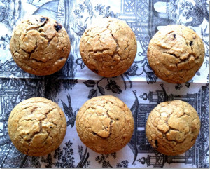 Muffins Redefined: Rosemary, Cherry and Lemon