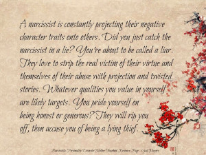 Narcissistic Personality Disorder Mother Hallmarks: No Remorse, No ...