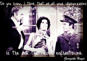 Carol Burnett Harvey Korman Tim Conway and Georgette Heyer quote