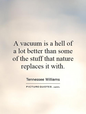 vacuum quotes