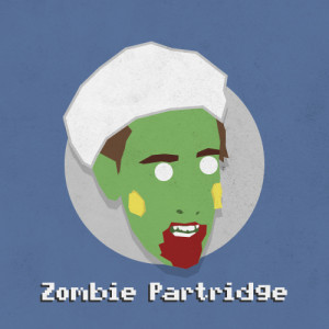 New: Alan Partridge Zombie artwork. Shitty Zombies!