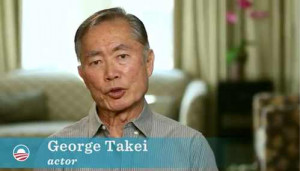 Post image for Watch: George Takei’s Endorsement Of Barack Obama ...