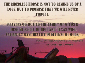 ... Not To Remind Us Of A Loss, But To Promise That We Will Never Forget