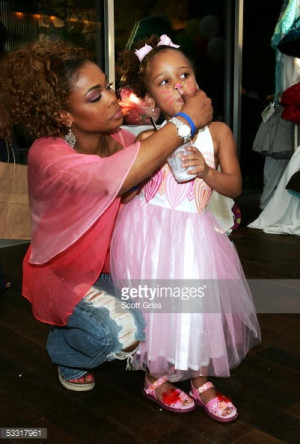 Tionne T Boz and Her Daughter