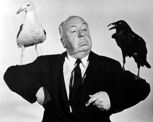 Alfred Hitchcock’s enormous balls