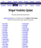 English-Creole Vocabulary Quizzes. A Variety of tests designed to test ...