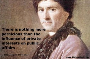 ... on public affairs - Jean-Jacques Rousseau Quotes - StatusMind.com