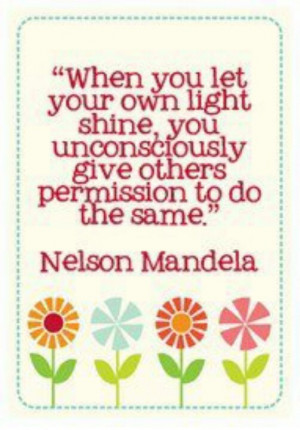 Let your light shine