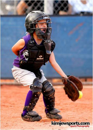 Fastpitch Softball Catcher Quotes The young softball catcher