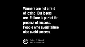 dad poor dad cashflow pdf book quotes Winners are not afraid of losing ...