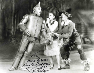 Ray Bolger Scarecrow Wizard of Oz
