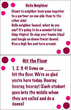 Morning Meeting Greetings Styled