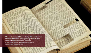 the jefferson bible tell us about america s religious heritage