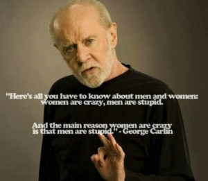 George Carlin's wisdom
