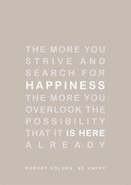 ... the more you overlook the possibility that it is here already