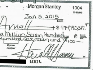 Harold Hamm offers $975 million divorce check, ex-wife rejects it