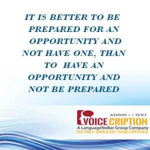 Voicecription - Today's #quote