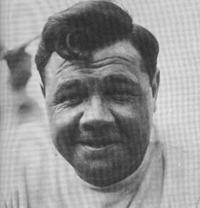Baseball Great Babe Ruth