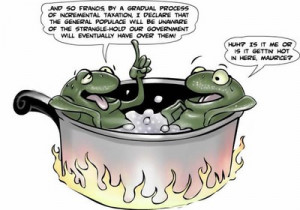 温水煮青蛙的起源及实验证明
