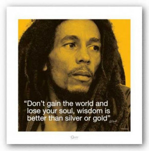 Details about ART POSTER Quote Bob Marley Wisdom