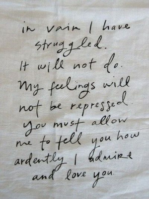 Pride And Prejudice Quote