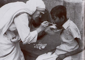 Mother Teresa Smiling (http://catholicfoodie.com/mother-teresa-of ...