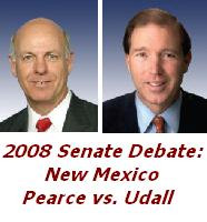 ... New Mexico Senate Debate between Rep. Tom Udall & Rep. Steve Pearce