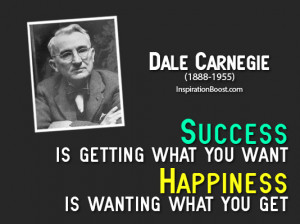 ... Quotes About Success And Happiness Famous quotes by dale carnegie