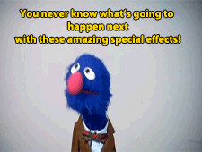 ... gillan matt smith muppets dalek sesame street cookie monster grover