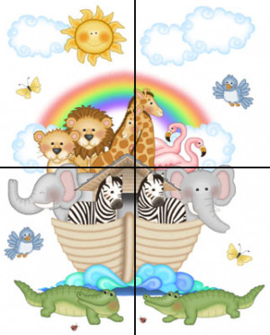 Wall Stickers Noah’s Ark Quotes For Nursery