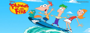 Disney TV show - Phineas and Ferb with Perry the Platypus and Candace