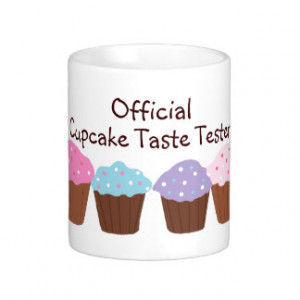 Official Cupcake Taste... Coffee Mugs