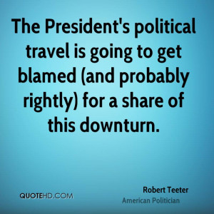 Robert Teeter Travel Quotes