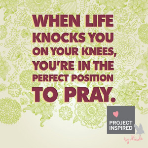When like knocks you on your knees, you're in the perfect position to ...