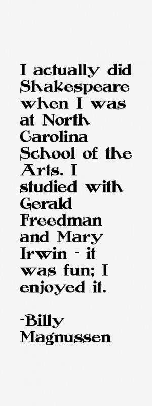 Billy Magnussen Quotes amp Sayings