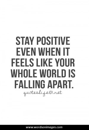 funny quotes about staying positive