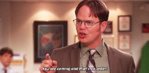 Dwight Schrute Dwight Schrute Quotes animated GIF