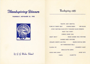 ... and….Cigarettes? Former NHHC Staffer Reveals Holiday Menu Collection