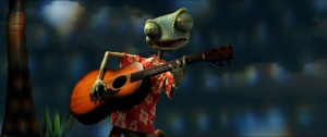 Johnny Depp Rango Screencaps
