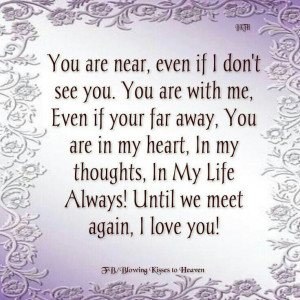 Missing you....