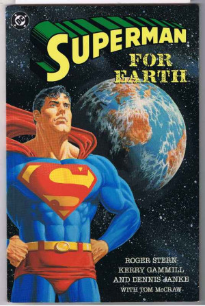 1994 superman for earth comic book superman for earth 1994