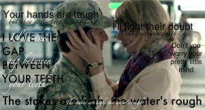Ours Taylor Swift. My favorite lines . country quote